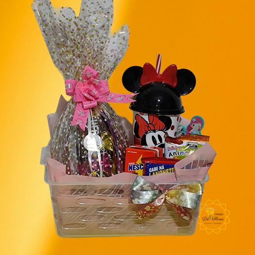 Cesta Chocolates Surpresa - ESPECIAL PASCOA