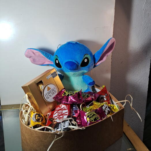Kit Coração Stitch Amor