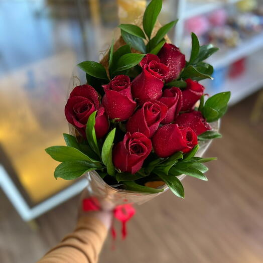 Buquê 10 Rosas Nacionais