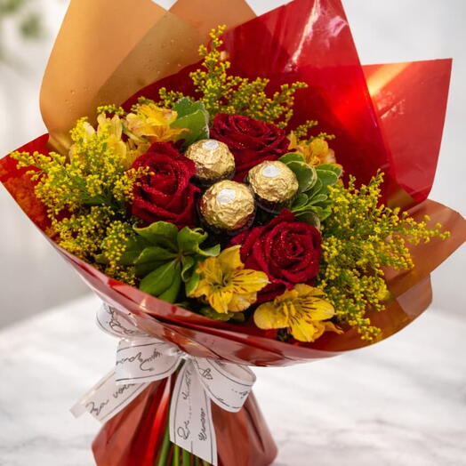 Buquê Luxo Doce Paixão