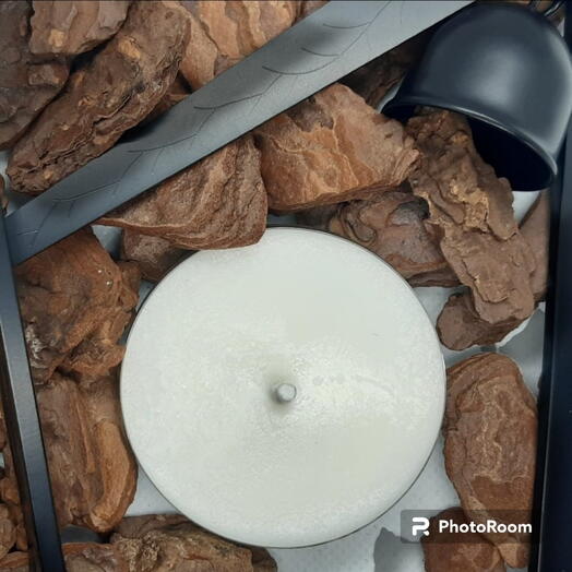 VELA VEGETAL AROMATICA MENTA E BAUNILHA NA LATINHA 18 GRS