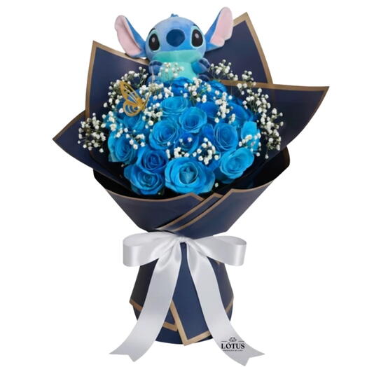 Buquê Ohana Luxo - Stitch