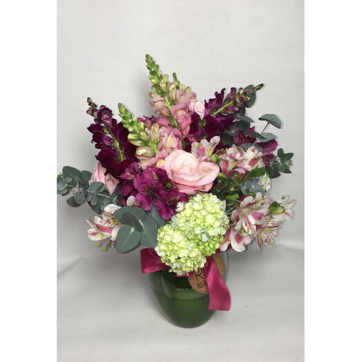 Arranjo no vaso pêra 3