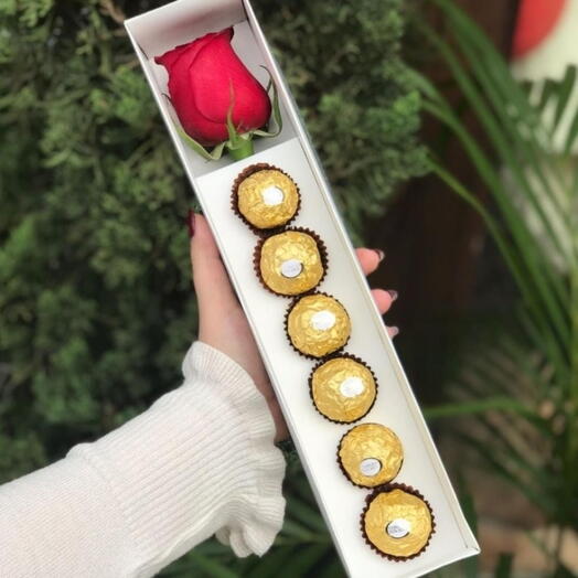 Rosa Vermelha e Ferrero