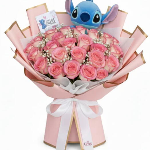 Buquê Ohana - 24 Rosas