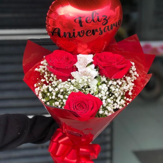 Bbuquê Feliz Aniversario