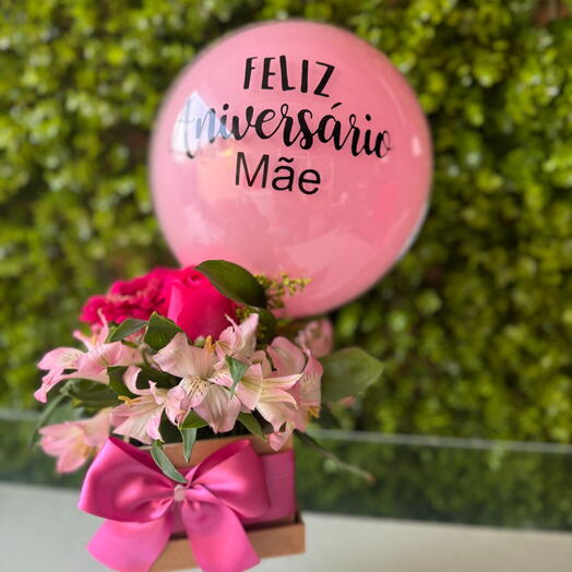 Mini Box Floral Personalizada