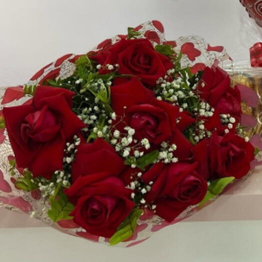 BUQUÊ 7 ROSAS