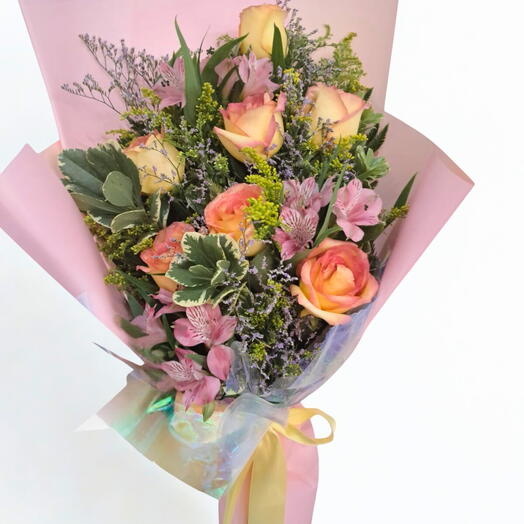 Ramalhete de 6  Rosas