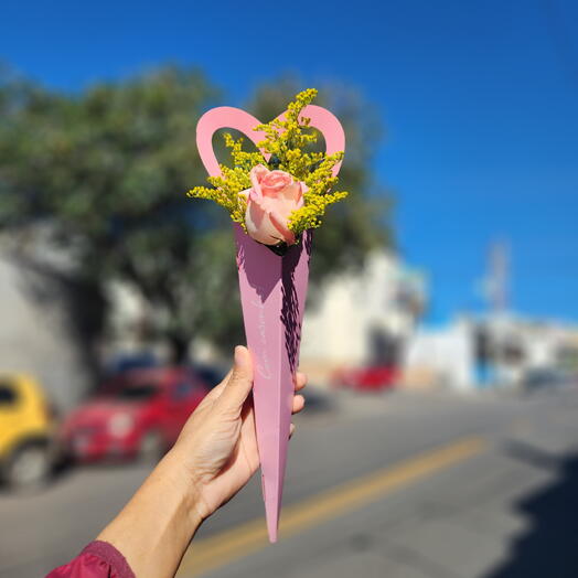 Botão de rosa "Carinho" 😍