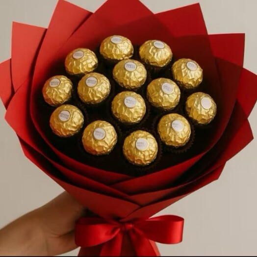 Buquê de Ferrero Rocher 30 Unidades