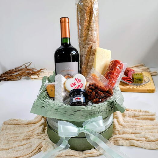 Box Premium Essência Queijos e Vinhos