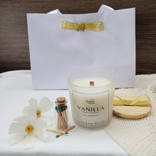 Vela Aromatica Perfumada Baunilha 190G