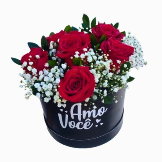 Box de Rosas Amo Você