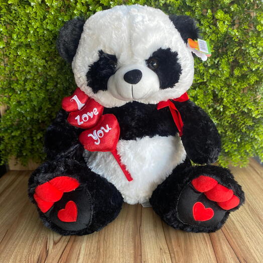 Panda c/ Coração 70cm