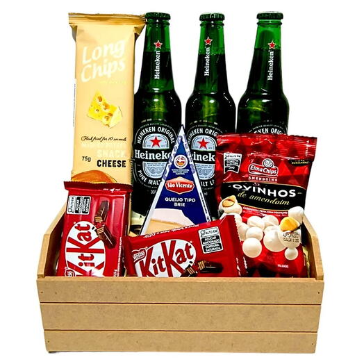 Cesta Happy Hour com Heineken