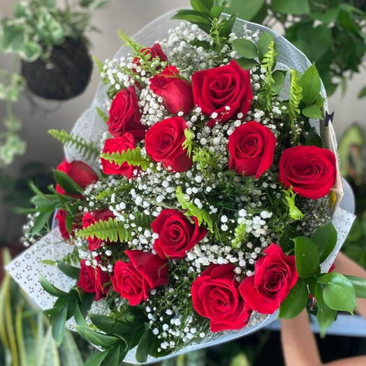 Bouquet 15 rosas colombianas