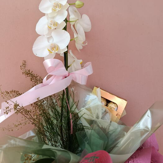 Orquidea+ Ferrero Rocher