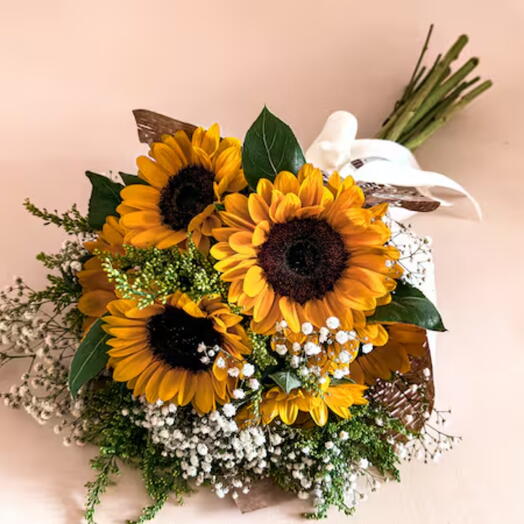 Buquê de 6 Girassois