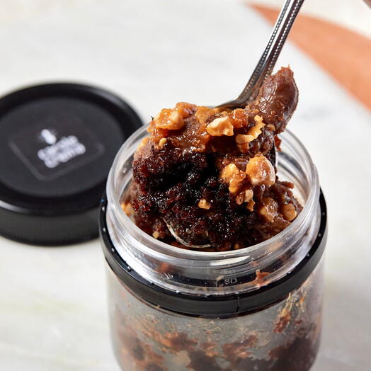 Bolo de Brigadeiro e Praline no Pote (150g)