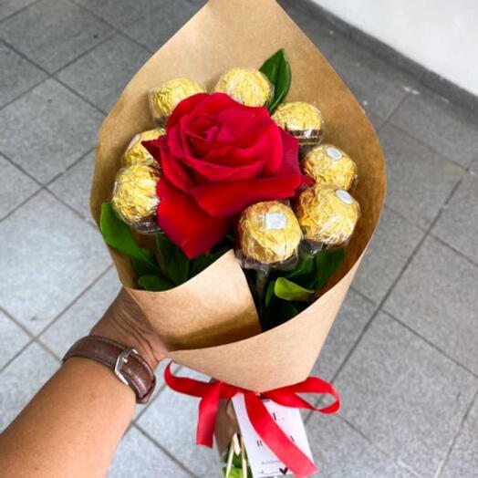 Rosa Com Ferrero