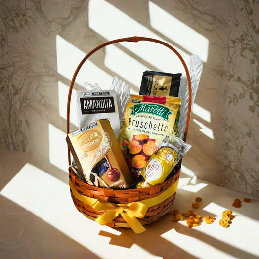 Cesta Benesse com Lindt