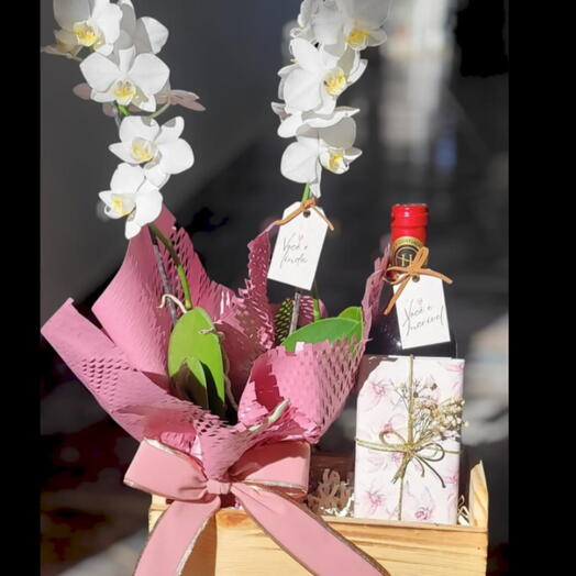 Caixa Flor de Merlot (FOTO ILUSTRATIVA)