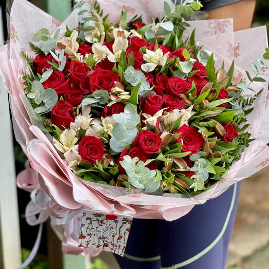 Ramalhete 40 Rosas