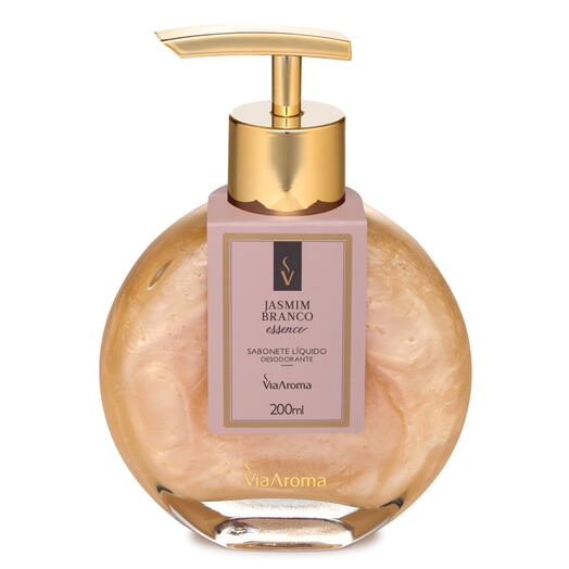 SABONETE LIQ. DESOD. 200ML CLASSICA JASMIM BRANCO ESSENCE