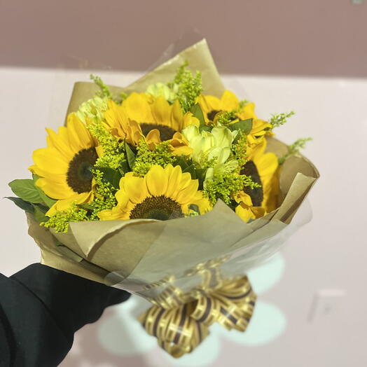 Buquê Radiante Girassois