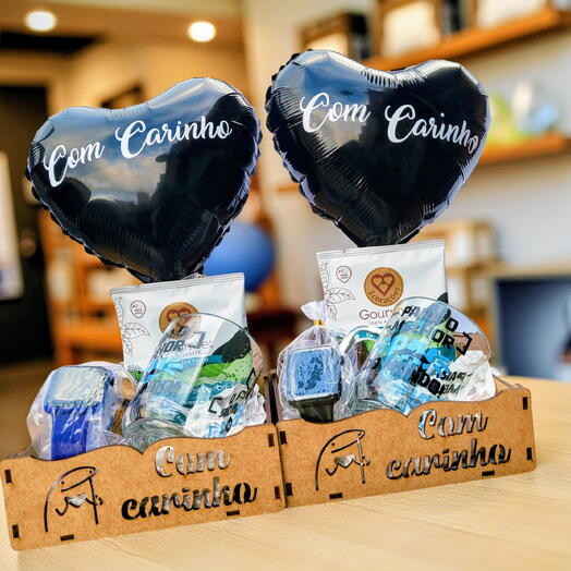 Bandeja Com Carinho ️Com Balao