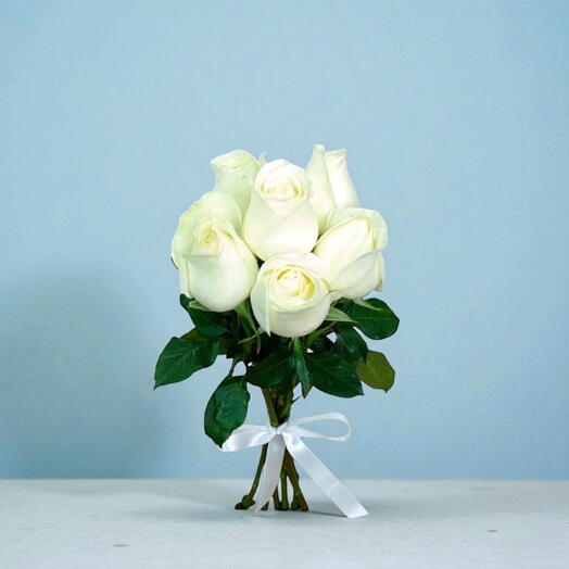 Buque 6 Rosas Brancas