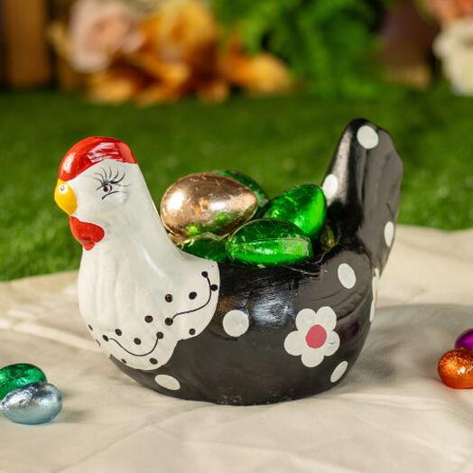 Presente De Pascoa Galinha Mia G