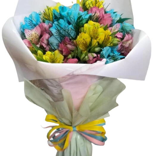 Buquê de Astromelias