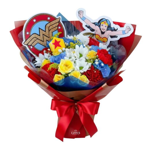 Buquê Wonderwoman