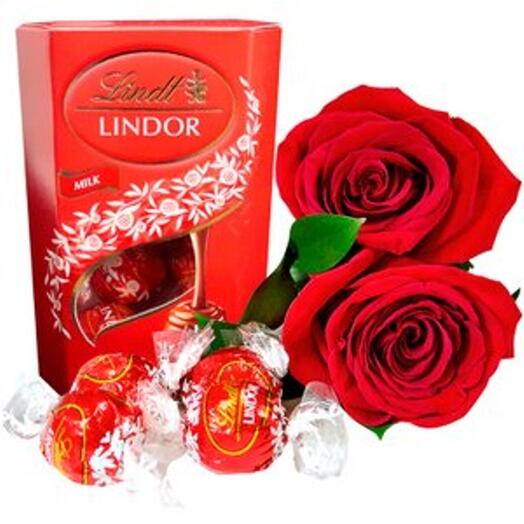 Rosas e Lindt