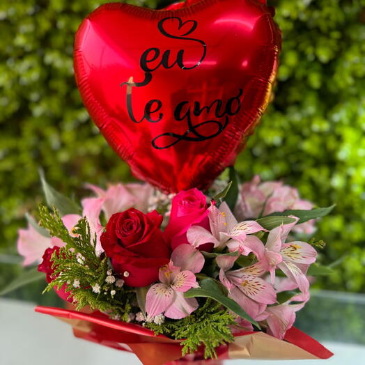 Arranjo Flora -  Eu Te Amo