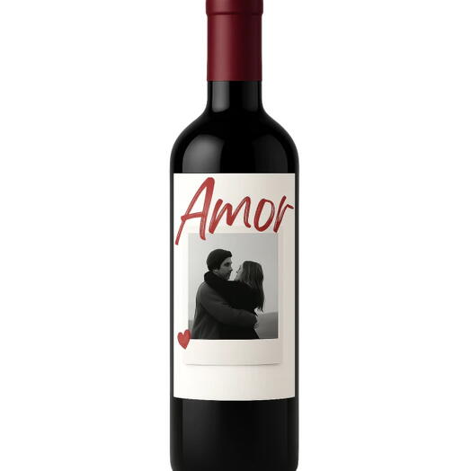 Vinho Personalizado Amor