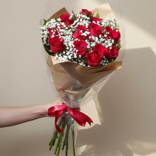 Rosas Nacionais 12 Unidades