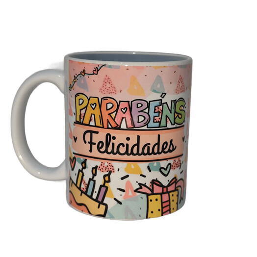 Caneca Parabens - Aniversario