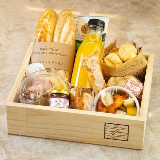 Cesta De Cafe Da Manhã Petit