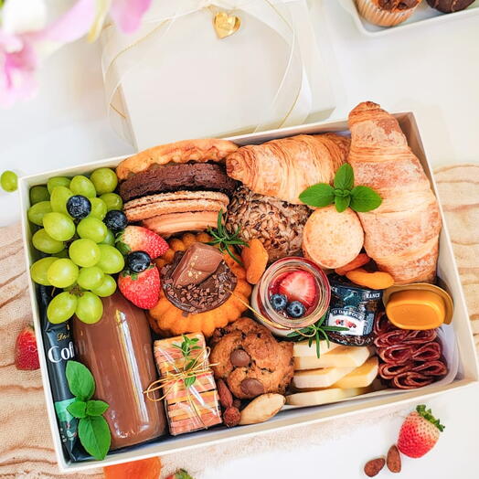 Cesta de Cafe Premium Amanhecer 3 pessoas