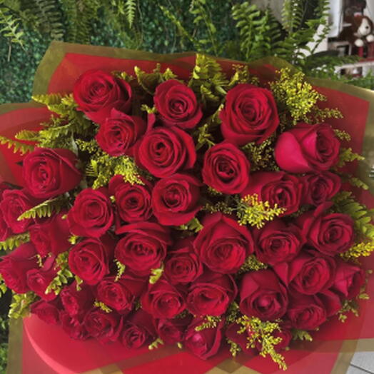 Buquê de 40 Rosas