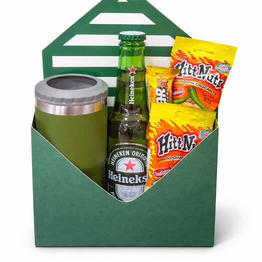 Cerveja e Petiscos Com Copo Termico