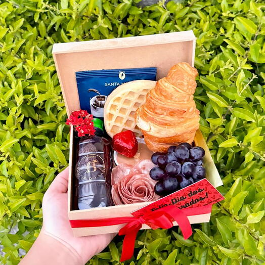 Mini Cesta de Cafe da Manhã