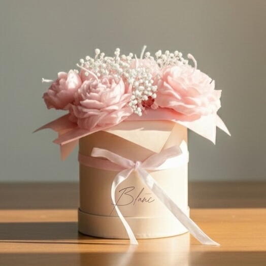 Buquê Floral em Velas Aromaticas