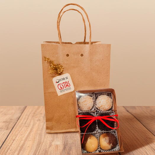 Caixa com Docinhos Gourmet