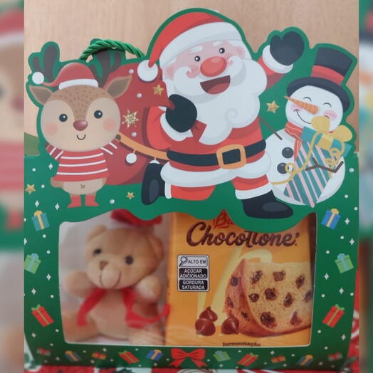 Maleta Feliz Natal Green