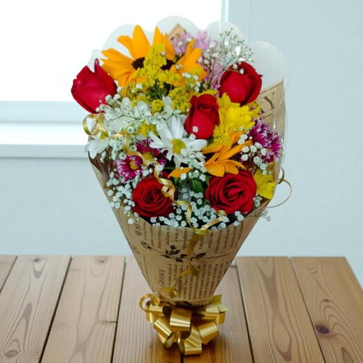 Buque Cone Mix de Flores