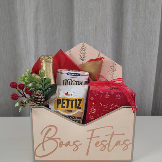 Caixa Envelope - Presente de Natal